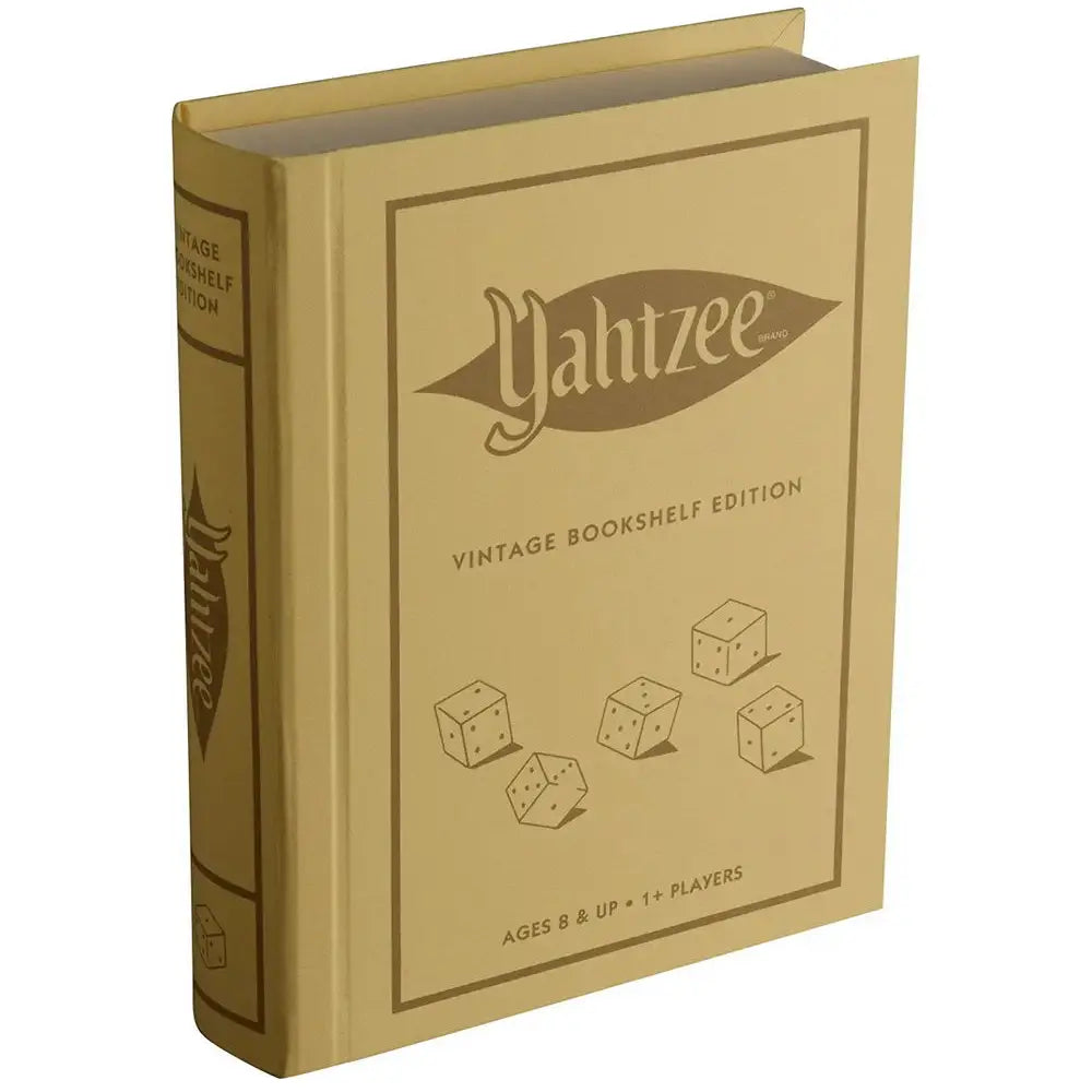 Vintage Bookshelf Game - Yahtzee