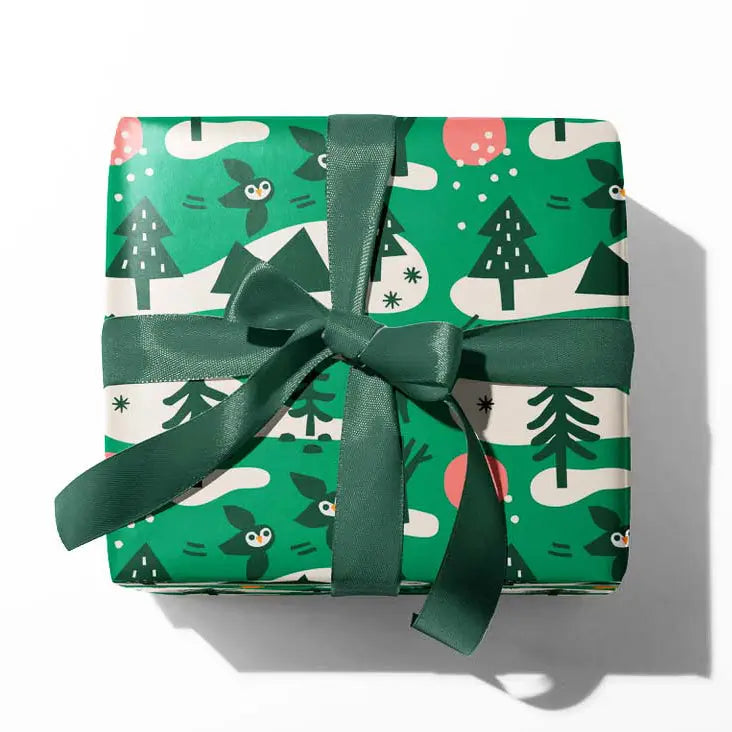 Wrapping Sheet - Forest Green