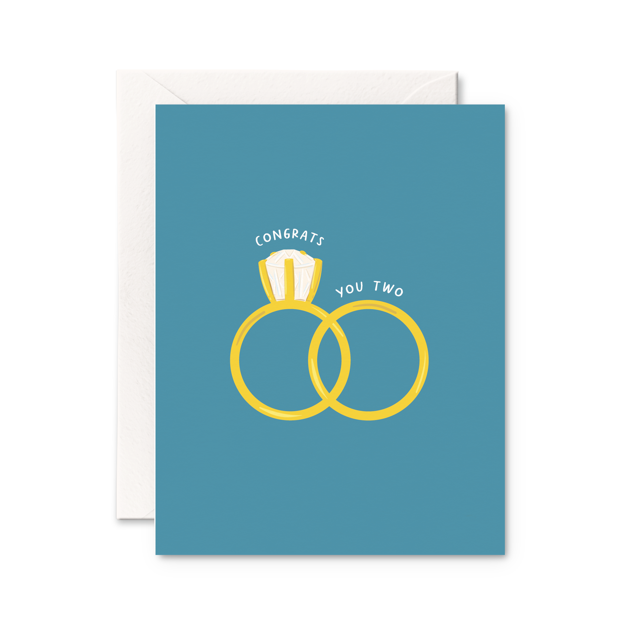 Greeting Card - Congrats You Two Wedding