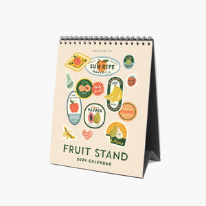 Rifle Paper Co 2024 Desk Calendar - Fruit Stand