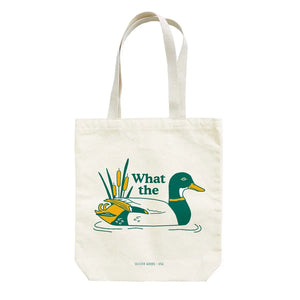 Canvas Tote - What The Duck