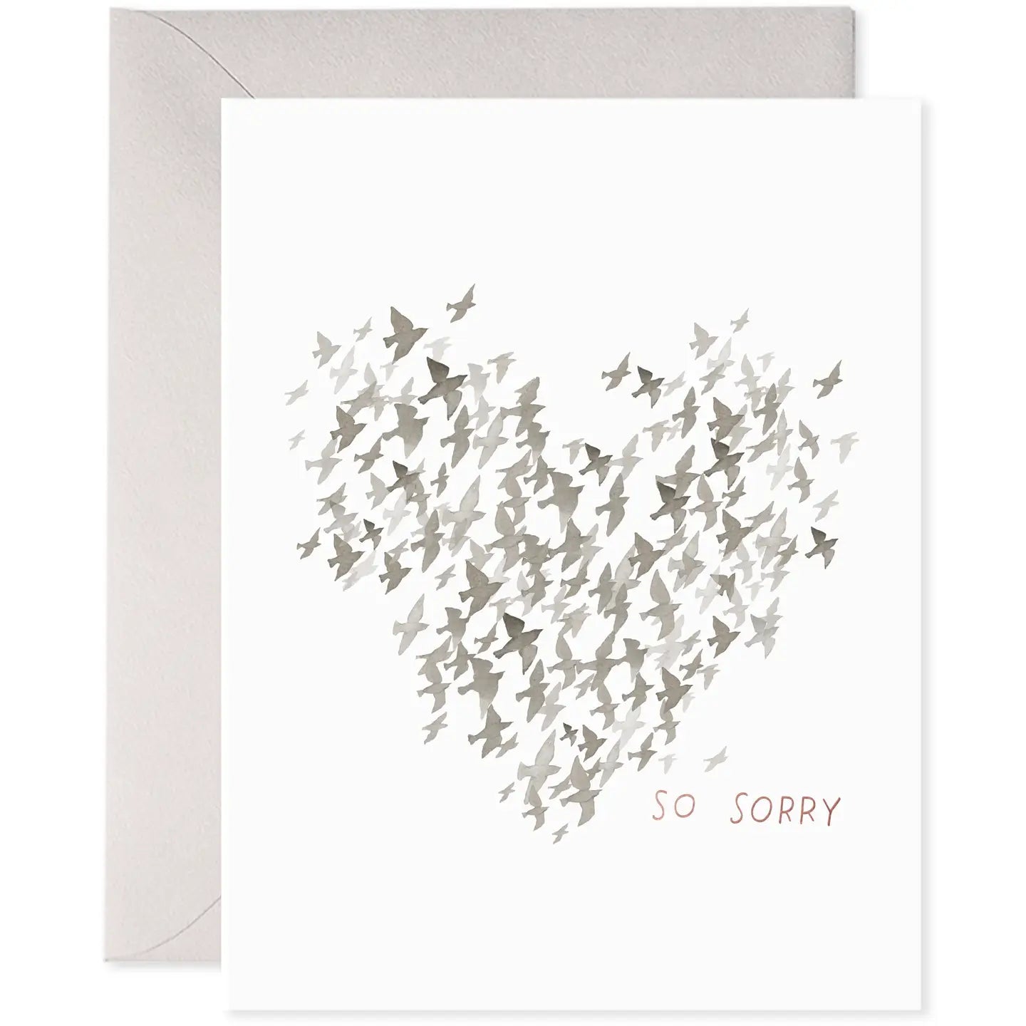 E Frances Greeting Card - Starlings Condolences