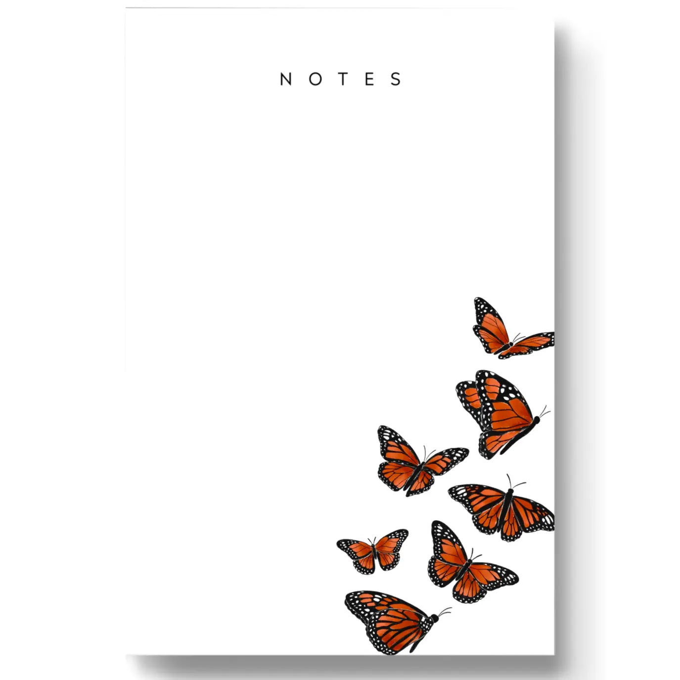 Notepad - Flying Butterflies
