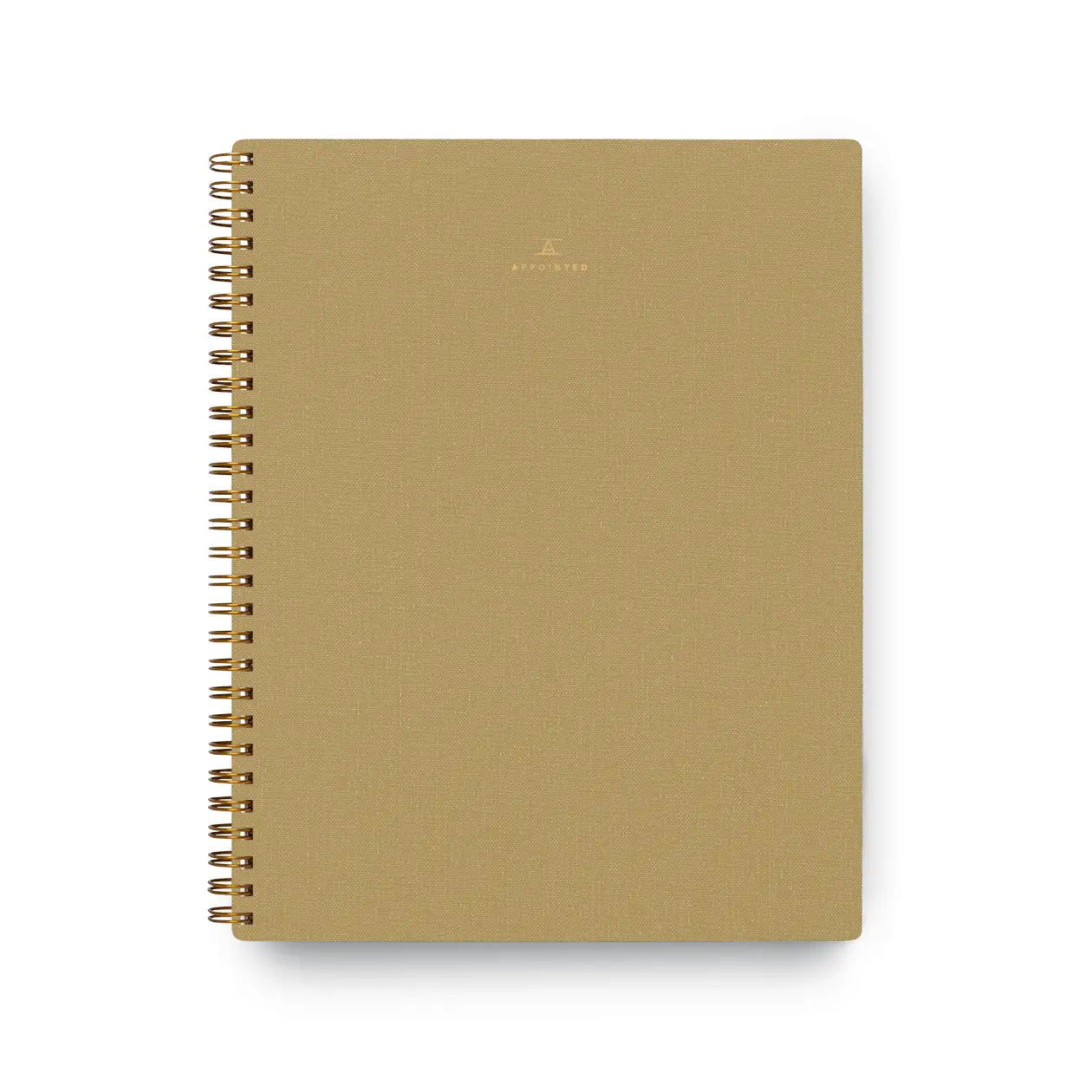 Appointed Coiled Notebook Grid - Dune