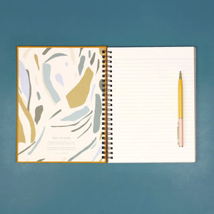 Spiral Notebook - Curry Cloth