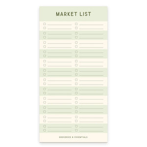 Notepad - Seaglass Market List