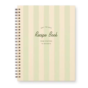 Recipe Book - Only The Best Seaglass Stripe
