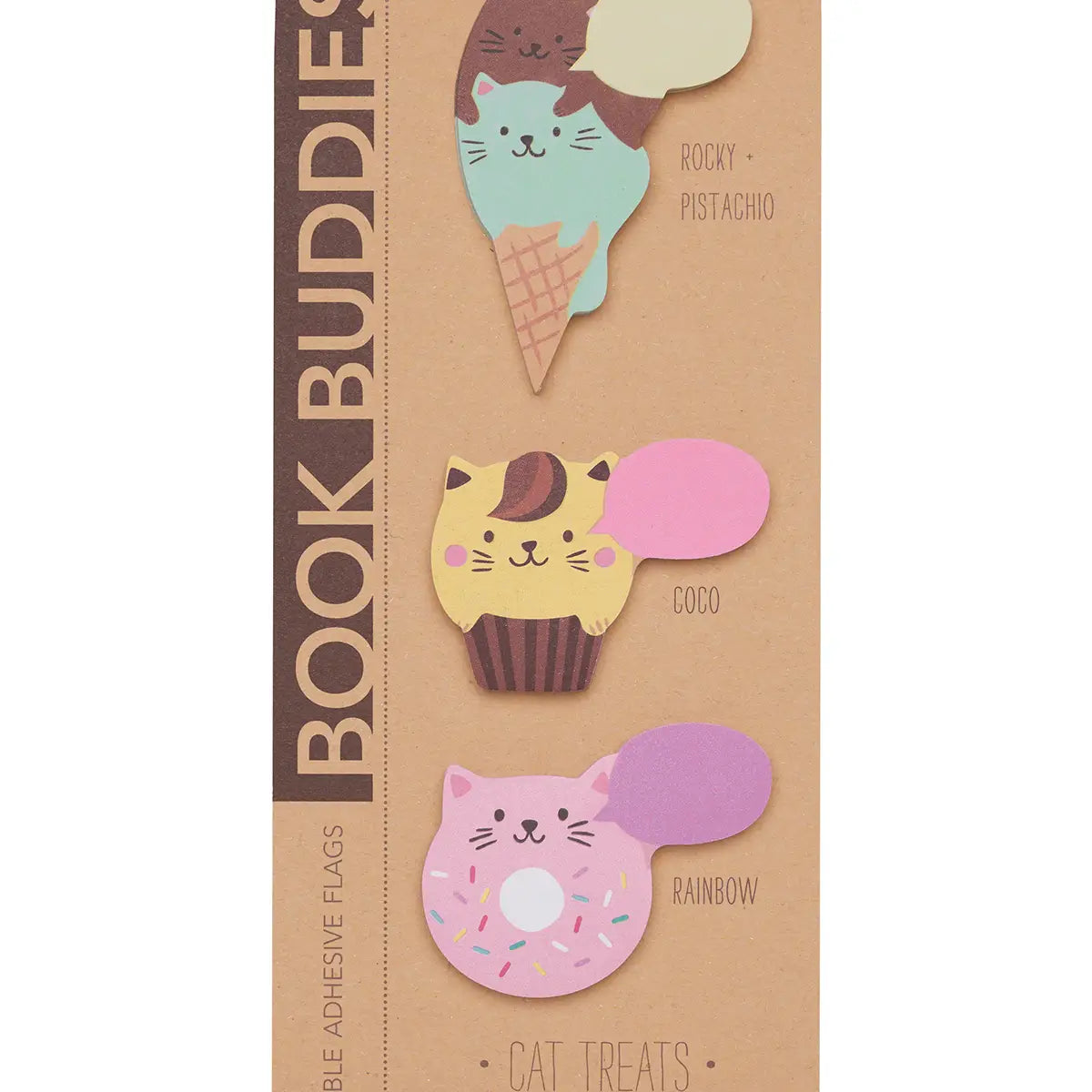 Book Buddies Page Flags - Cat Treats