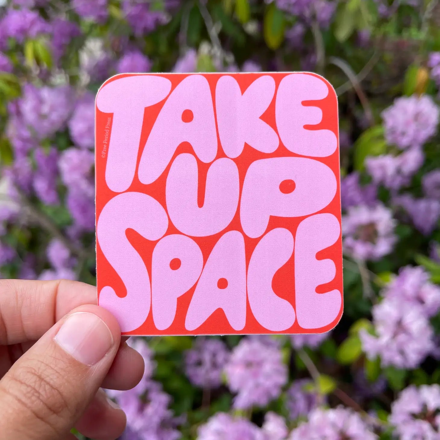 Sticker - Take Up Space
