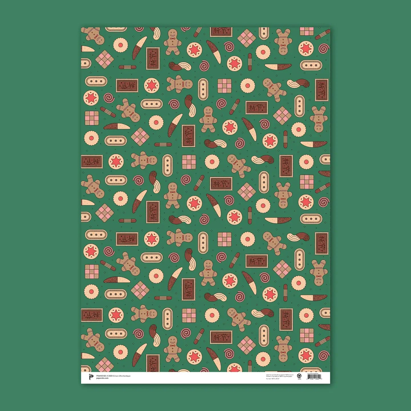 Wrapping Sheet - Christmas Treats