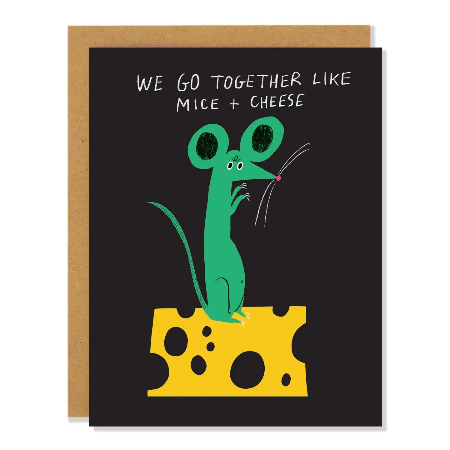 Badger & Burke Greeting Card - Mice + Cheese