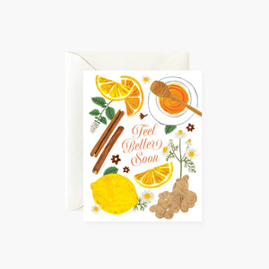 Botanica Paper Co. Greeting Card - Feel Better Soon