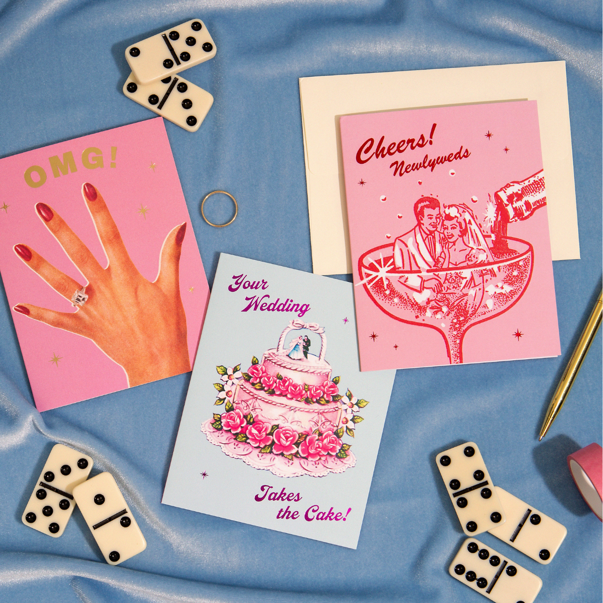 Greeting Card - Wedding Takes the Cake