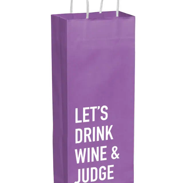 Gift Bag - Drink Wine and Judge