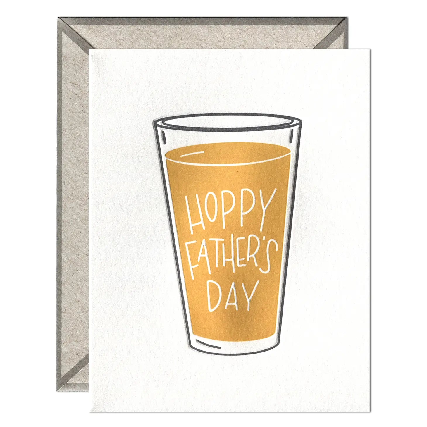Ink Meets Paper Greeting Card - Hoppy Father's Day