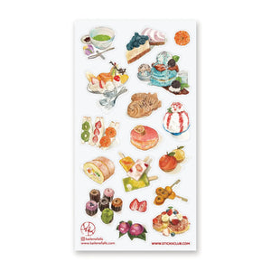 Sticker Sheet - Delish Japanese Desserts