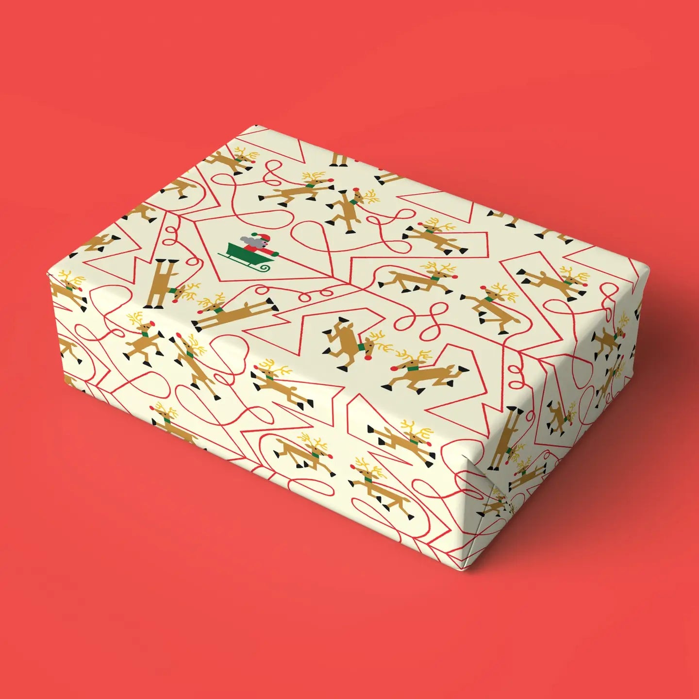 Wrapping Sheet - Reindeer
