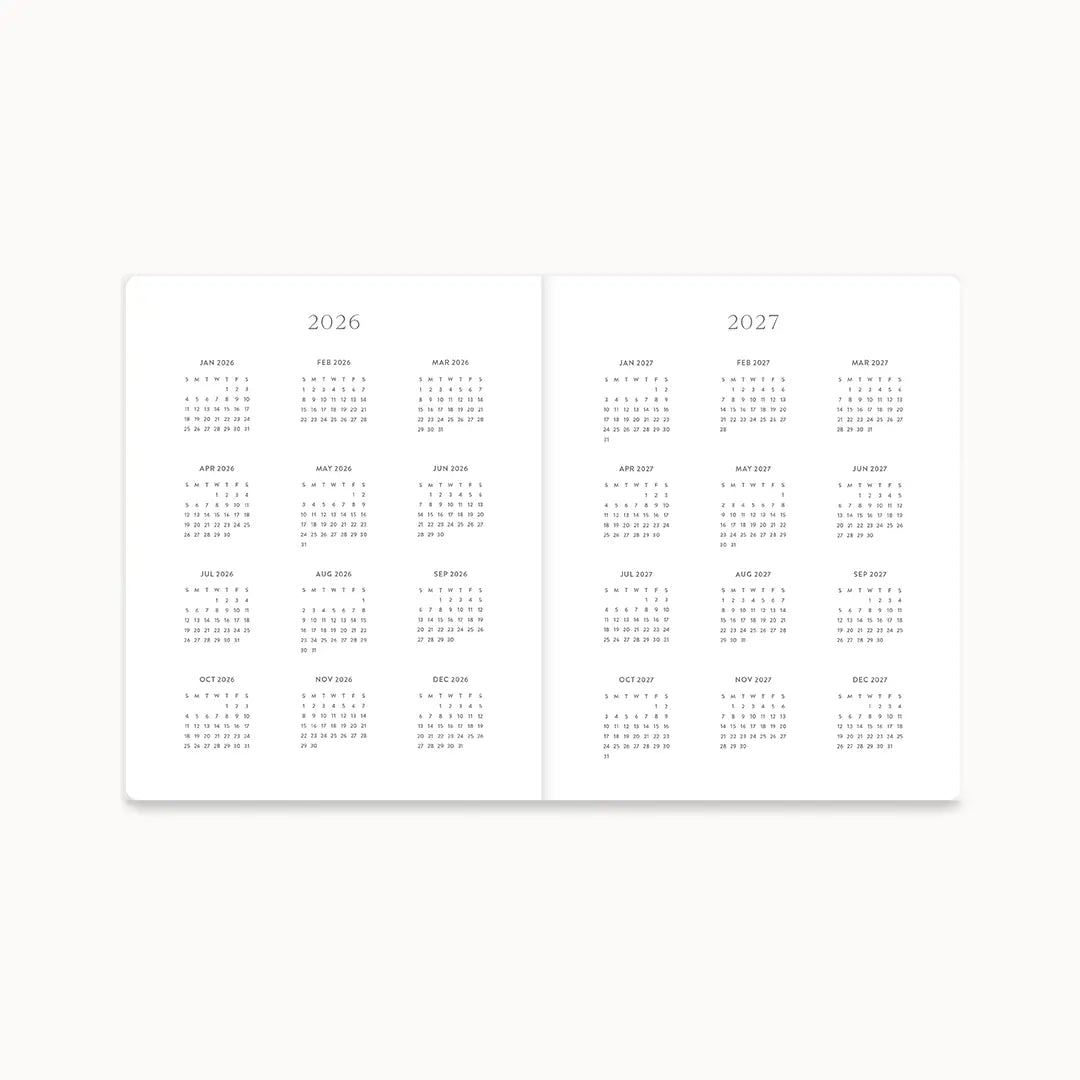 2026 Monthly Planner - Sunpetal