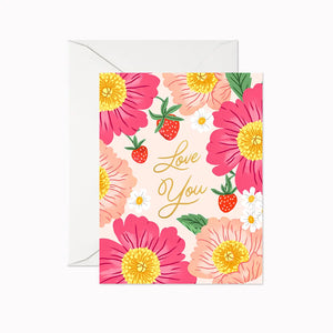 Linden Paper Co. Greeting Card - Love You