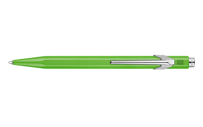 Caran d'Ache 849 Ballpoint Pen - Fluo Green