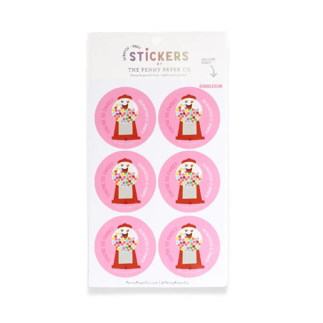 Stickers - Bubblegum Scratch and Sniff
