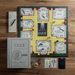Vintage Bookshelf Game - Clue