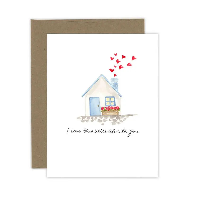 Greeting Card - Home Is With You