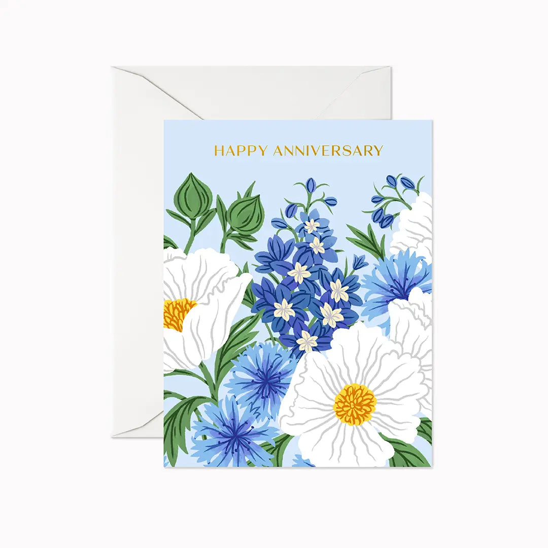 Linden Paper Co. Greeting Card - Happy Anniversary