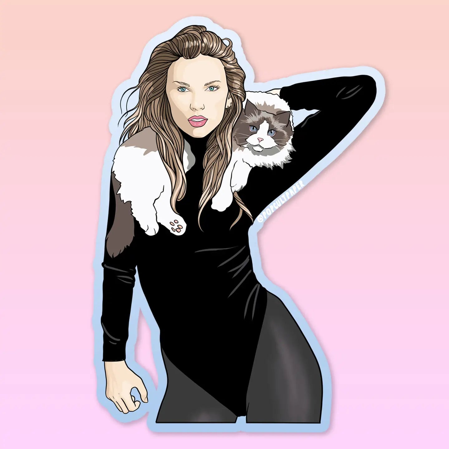 Sticker - Taylor Karma Is A Cat
