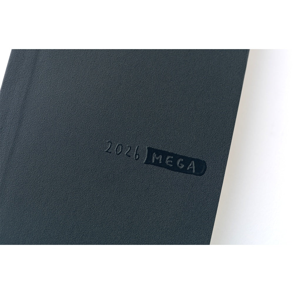 Hobonichi 2026 Mega Weeks Planner - Sneaker Indigo Black