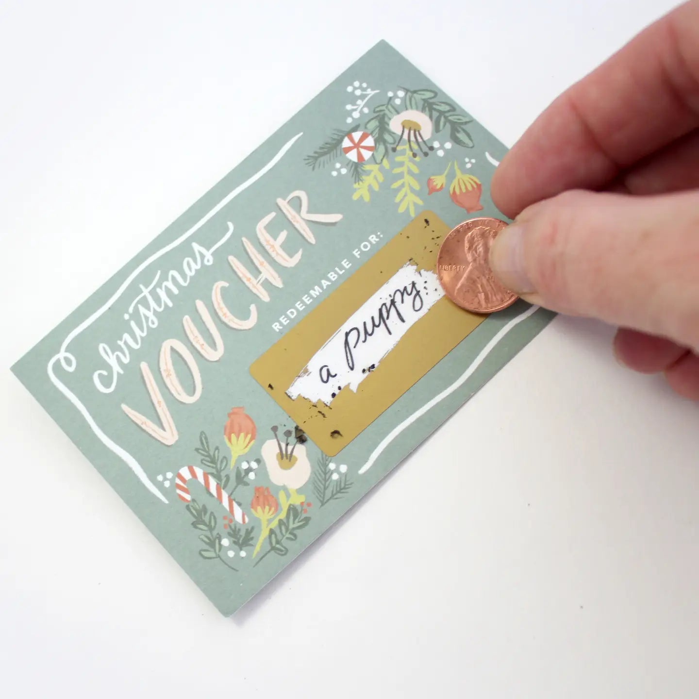 Scratch Off Vouchers - Christmas