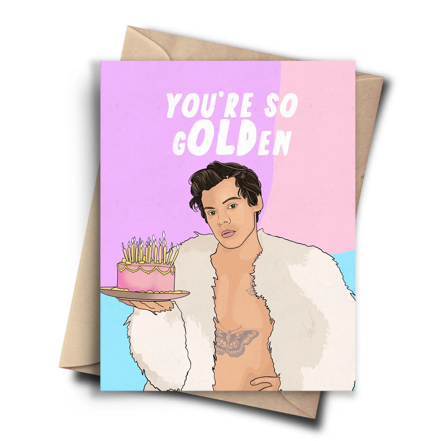 Greeting Card - Harry Styles GOLDen
