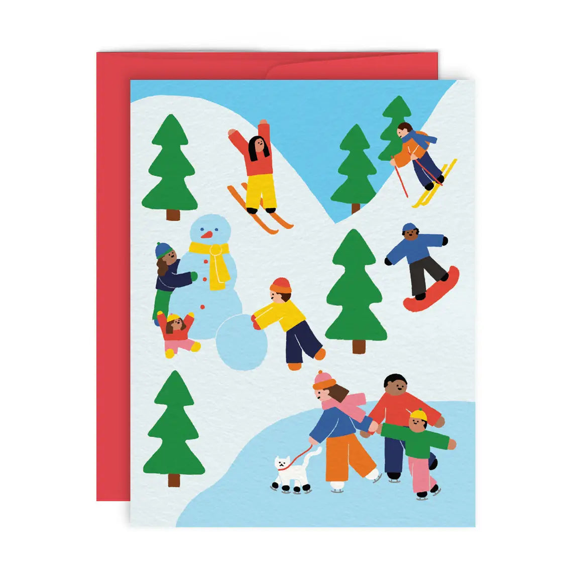 Paperole Greeting Card - Plein Air