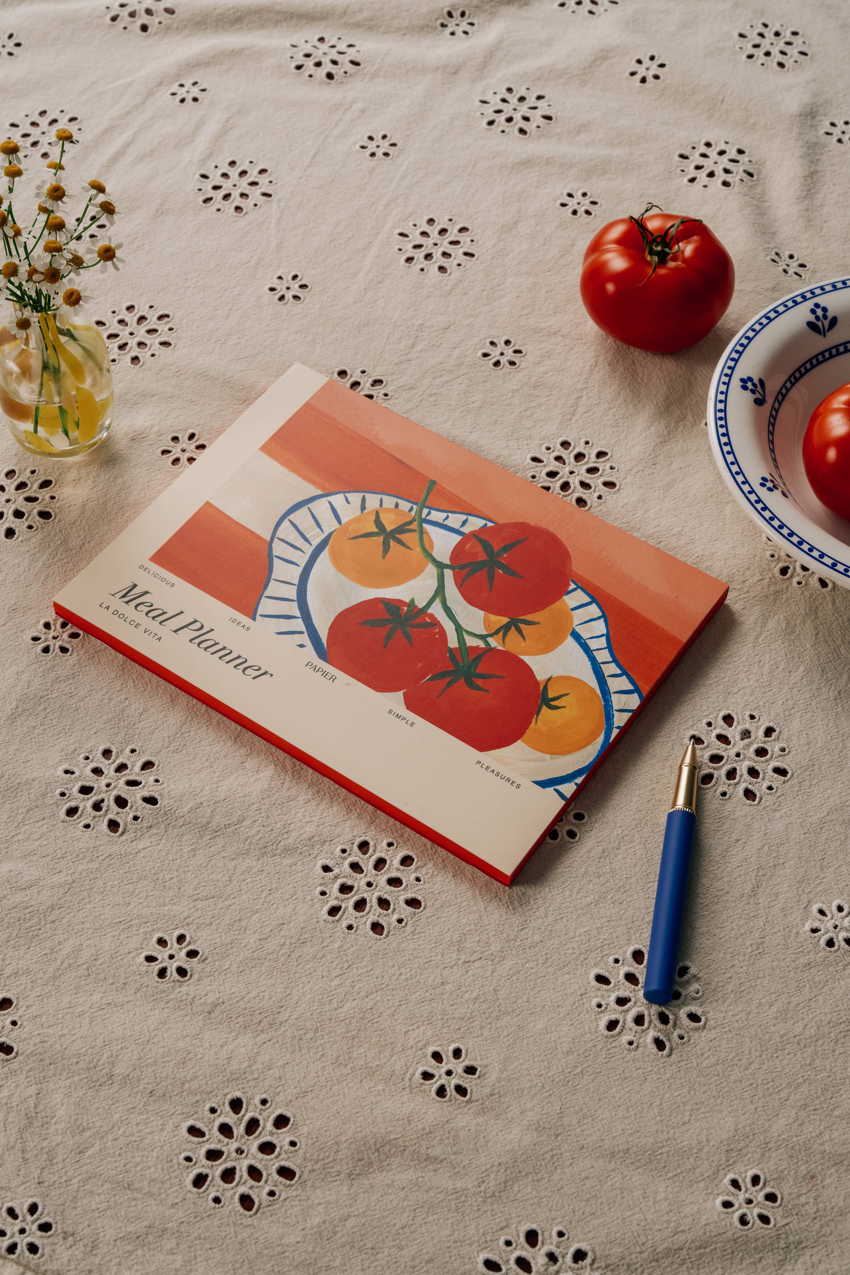 Undated Weekly Meal Planner & Grocery List - La Dolce Vita