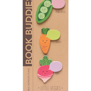 Book Buddies Page Flags - Little Veggies