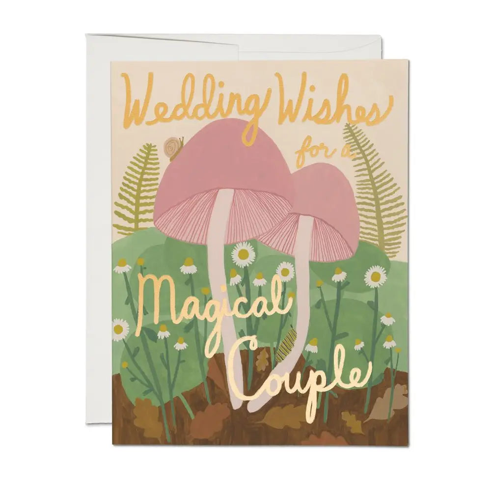 Red Cap Cards Greeting Card - Magical Couple