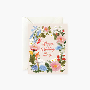 Botanica Paper Co. Greeting Card - Happy Wedding Day