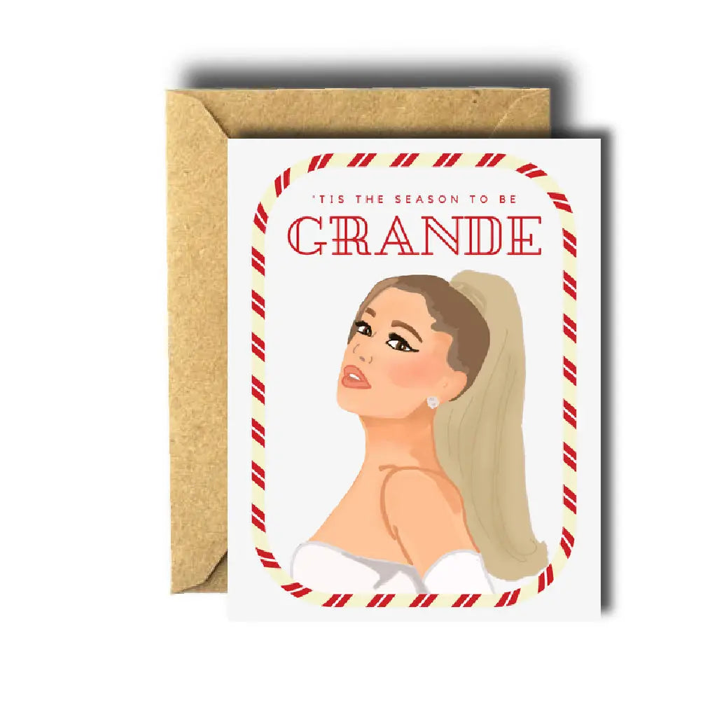 Bee Unique Greeting Card - 'Tis The Season To Be Grande
