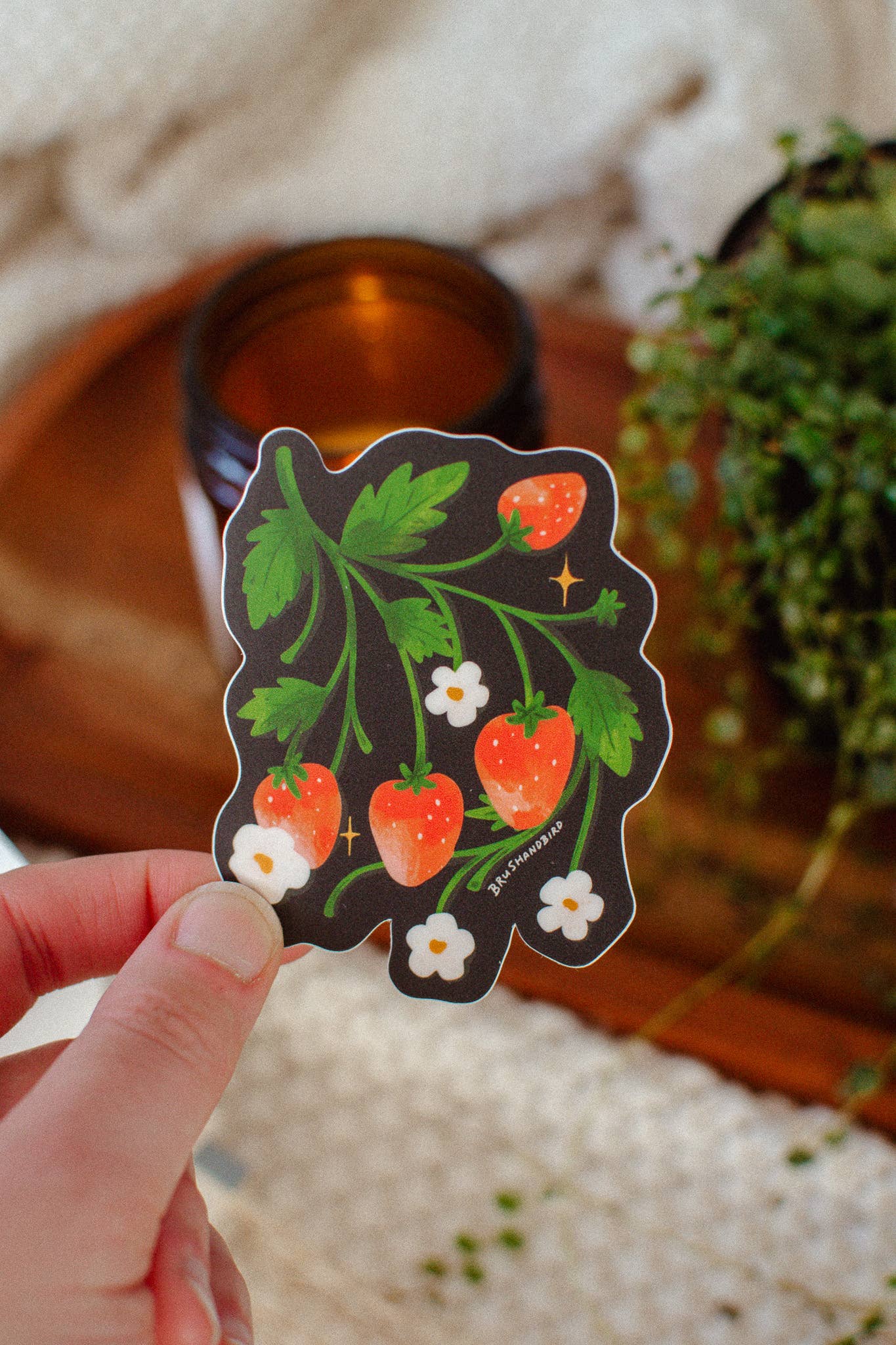 Sticker - Wild Strawberries