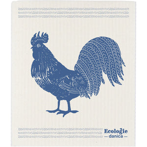 Swedish Dishcloth - Rooster