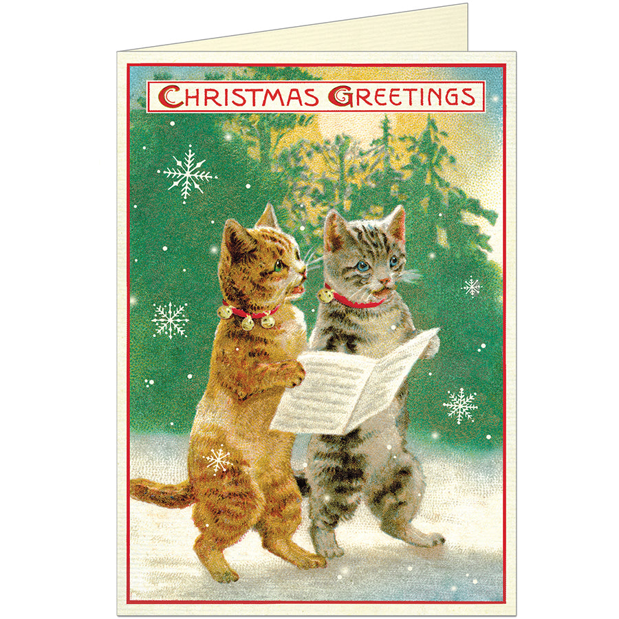 Cavallini & Co Boxed Notes - Christmas Cats 4