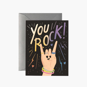 Rifle Paper Co. Greeting Card - You Rock