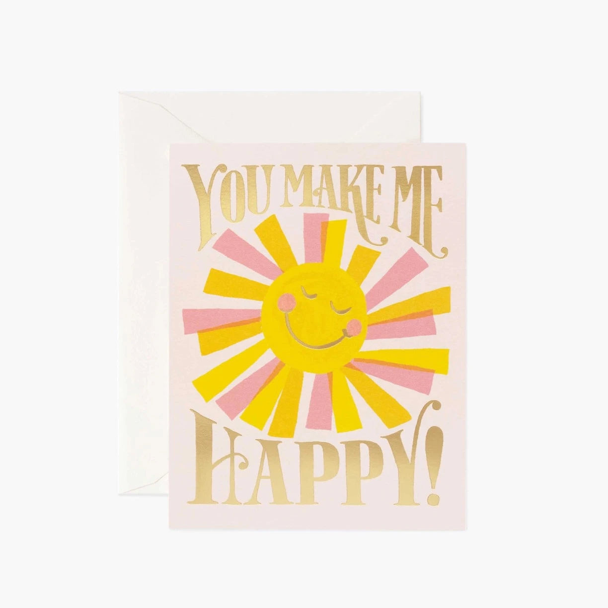 Rifle Paper Co. Greeting Card - You Make Me Happy