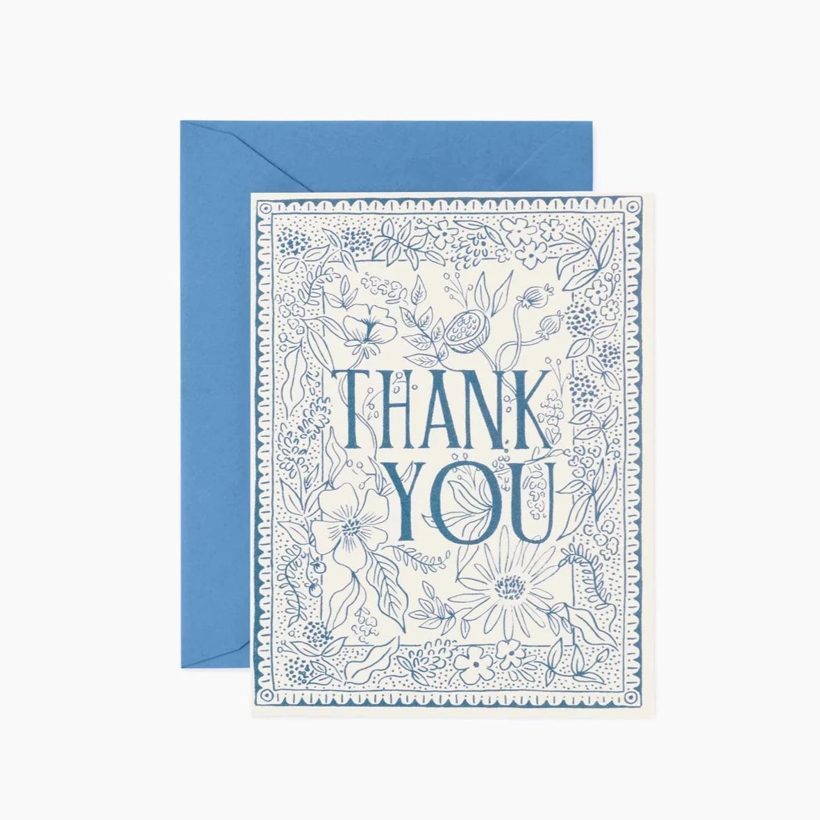 Rifle Paper Co. Greeting Card - Thank You Delft