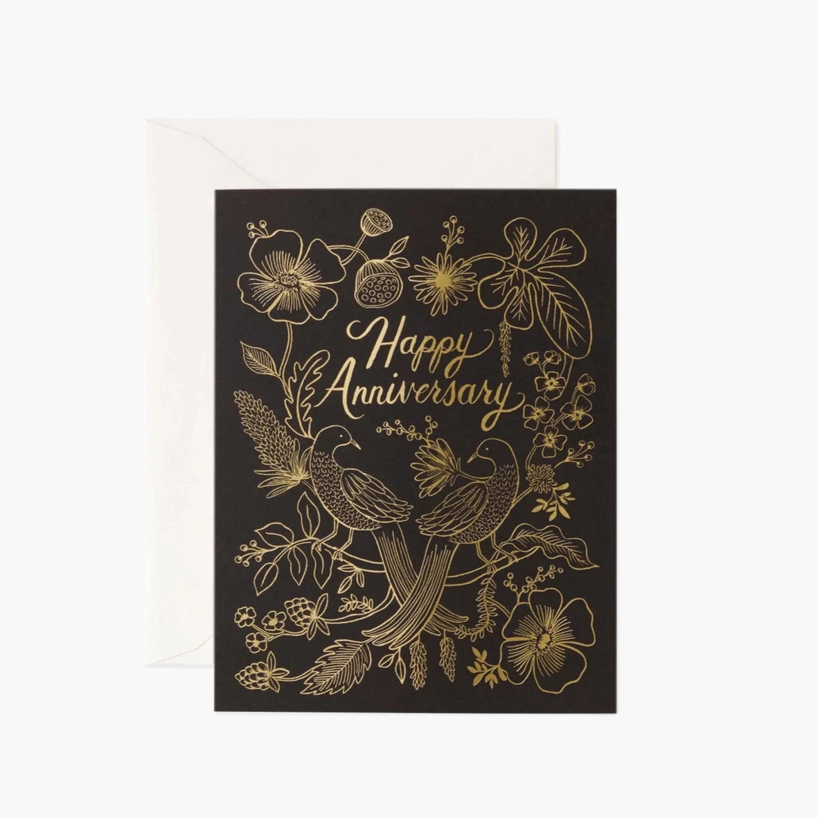 Rifle Paper Co. Greeting Card - Love Birds Anniversary