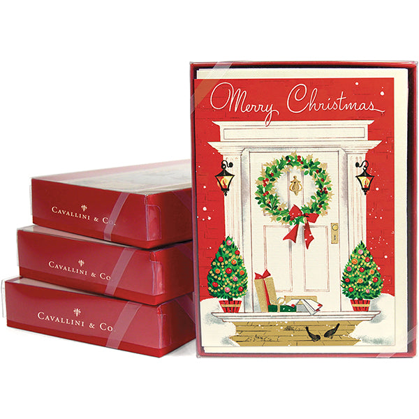 Cavallini & Co Boxed Notes - Merry Christmas Home