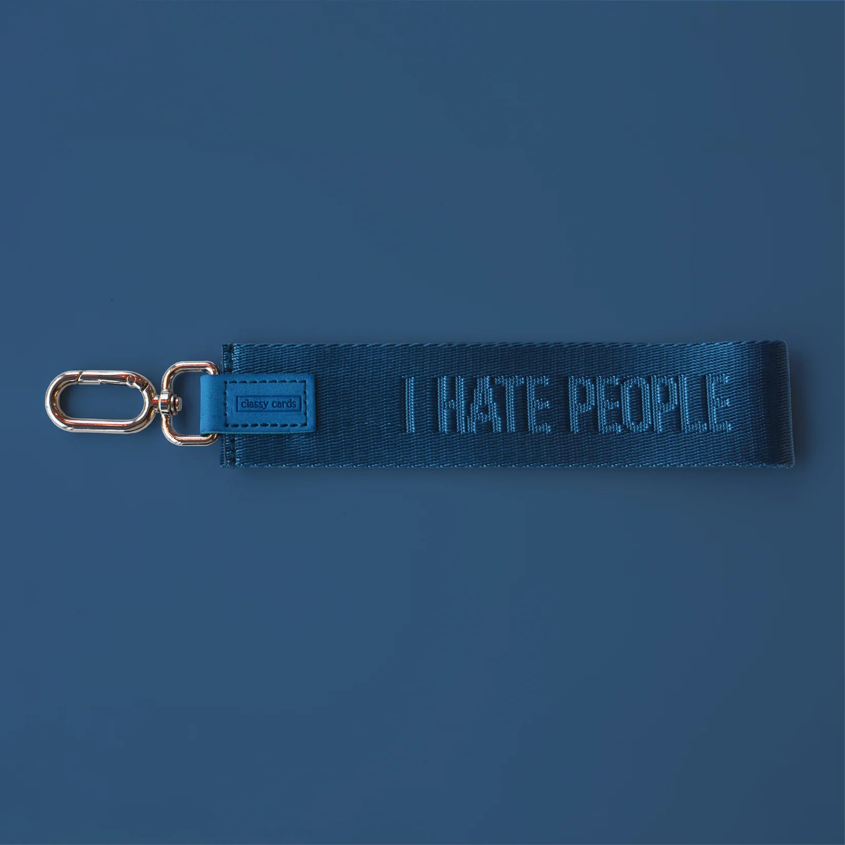 Wristlet Keychain - I Hate People