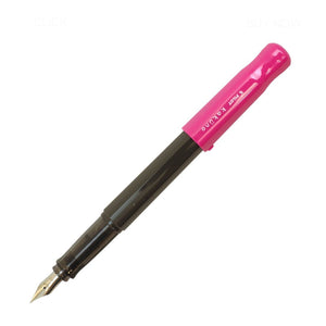 Pilot Fountain Pen Kakuno - Pink + Grey - Medium