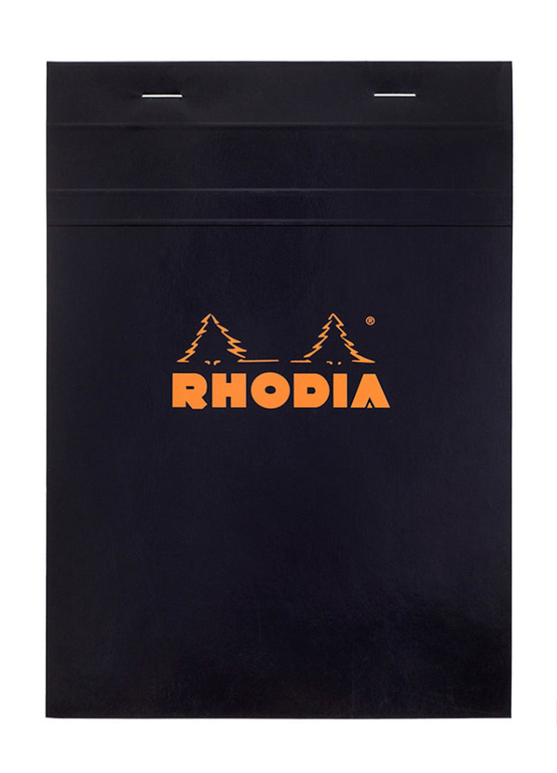 Rhodia Notepad Stapled N° 16 Graph - Black