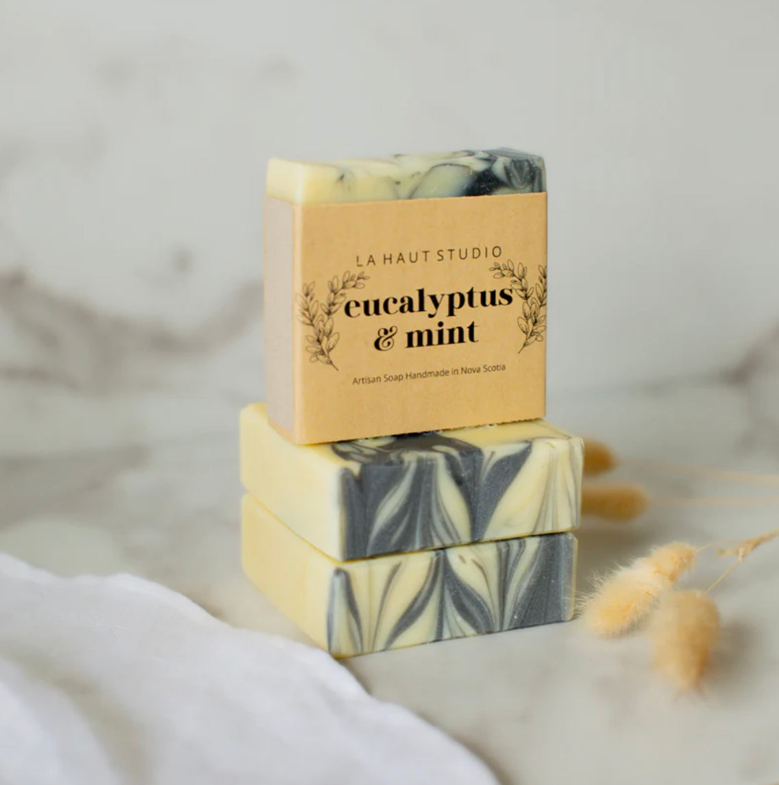 La Haut Studio Bar Soap - Eucalyptus and Mint